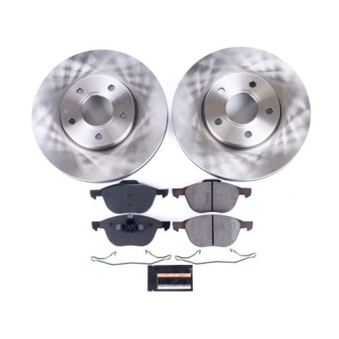 Power Stop 12-13 Volvo C30 Front & Rear Autospecialty Brake Kit (1x psbKOE5976, 1x psbKOE4613)