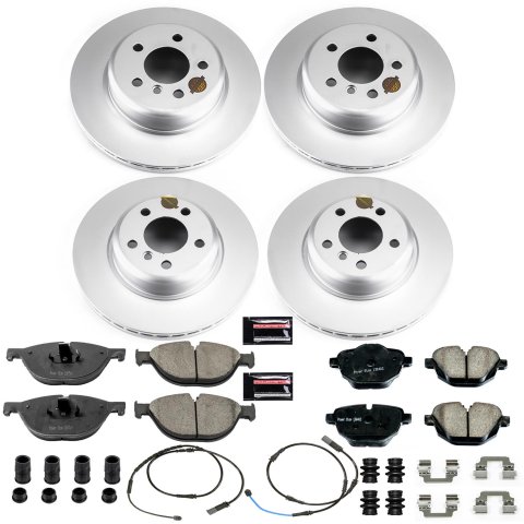 Power Stop 12-13 BMW 528i Front & Rear Z23 Evolution Sport Coated Brake Kit (1x psbCRK7162, 1x psbCRK6034)