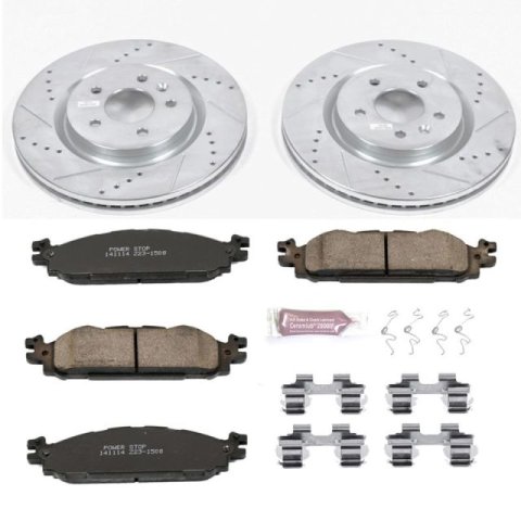 Power Stop 11-19 Ford Explorer Front & Rear Z23 Evolution Sport Brake Kit (1x psbK4744, 1x psbK5583)