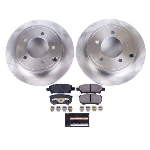 Power Stop 11-14 Chrysler 200 Front & Rear Autospecialty Brake Kit (1x psbKOE3033, 1x psbKOE3032)