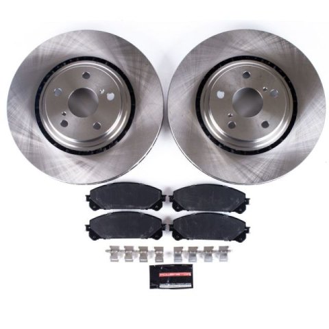 Power Stop 10-15 Lexus RX350 Front & Rear Autospecialty Brake Kit (1x psbKOE5864, 1x psbKOE4713)