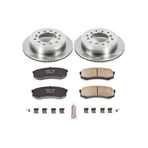 Power Stop 10-14 Toyota FJ Cruiser Front & Rear Autospecialty Brake Kit (1x psbKOE5875, 1x psbKOE137)