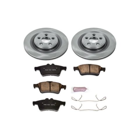Power Stop 10-12 Jaguar XK Front & Rear Autospecialty Brake Kit (1x psbKOE4612, 1x psbKOE6282)