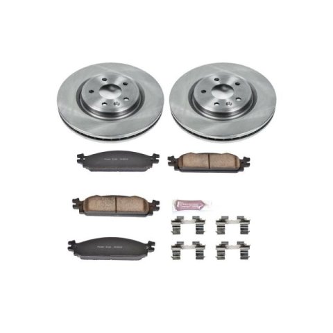 Power Stop 09-11 Ford Flex Front & Rear Autospecialty Brake Kit (1x psbKOE5509, 1x psbKOE4744)