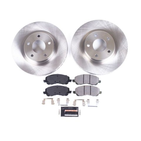 Power Stop 07-15 Mitsubishi Outlander Front & Rear Autospecialty Brake Kit (1x psbKOE5499, 1x psbKOE3032)