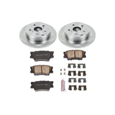 Power Stop 06-18 Toyota RAV4 Front & Rear Autospecialty Brake Kit (1x psbKOE3054, 1x psbKOE4671)