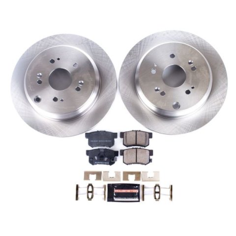 Power Stop 05-06 Honda CR-V Front & Rear Autospecialty Brake Kit (1x psbKOE3055, 1x psbKOE206)