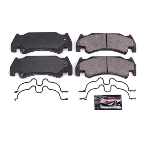 Power Stop 05-06 Dodge Ram 1500 Front & Rear Z23 Evolution Sport Brake Kit (1x psbK5144, 1x psbZ23-1085, 1x psbAR8765XL, 1x psbAR8765XR)