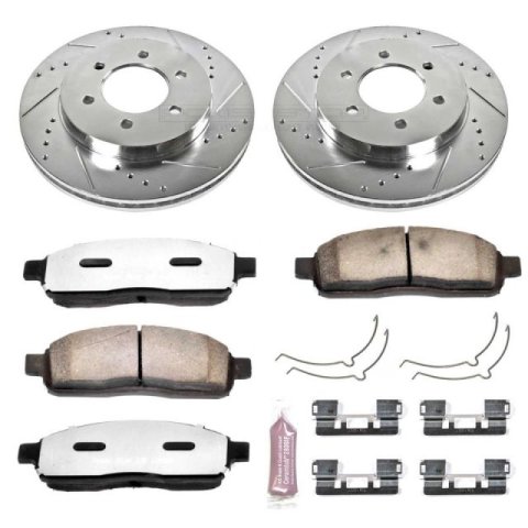 Power Stop 04-08 Ford F-150 Front & Rear Z36 Truck & Tow Brake Kit (1x psbK1943-36, 1x psbK1950-36)