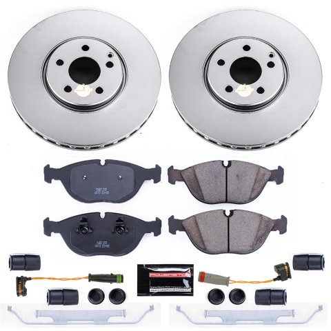 Power Stop 04-05 Mercedes-Benz E500 Front & Rear Z23 Evolution Sport Coated Brake Kit (1x psbCRK7769, 1x psbCRK5322)