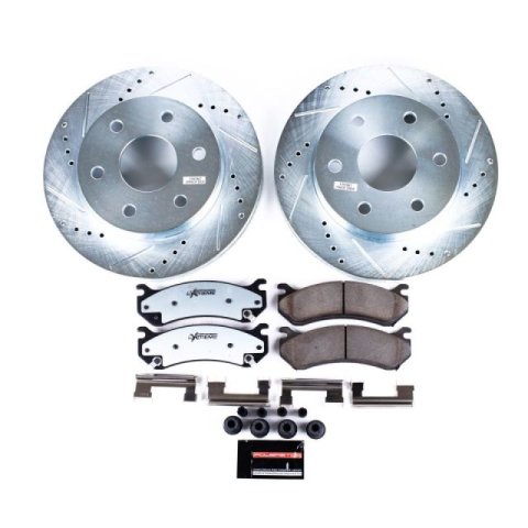 Power Stop 03-05 Chevrolet Astro Front & Rear Z36 Truck & Tow Brake Kit (1x psbK2018-36, 1x psbK2009-36)