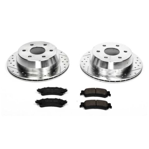 Power Stop 03-05 Chevrolet Astro Front & Rear Z23 Evolution Sport Brake Kit (1x psbK2009, 1x psbK2018)