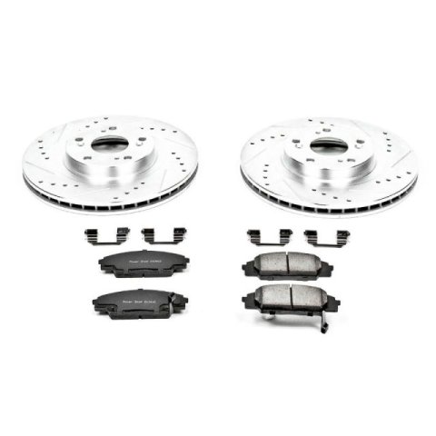 Power Stop 02-06 Acura RSX Front & Rear Z23 Evolution Sport Brake Kit (1x psbK2439, 1x psbK2270)