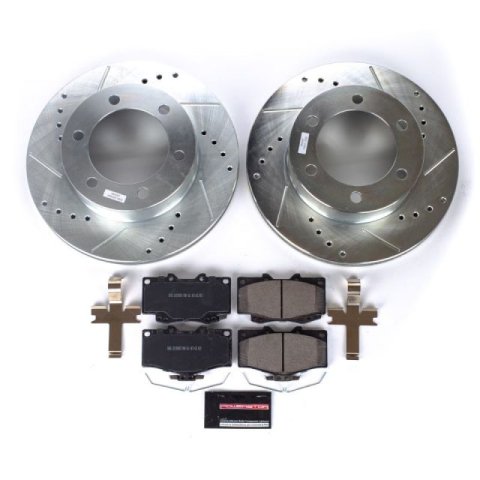 Power Stop 01-02 Toyota 4Runner Front & Rear Z23 Evolution Sport Brake Kit (1x psbKOE15373DK, 1x psbK1233)