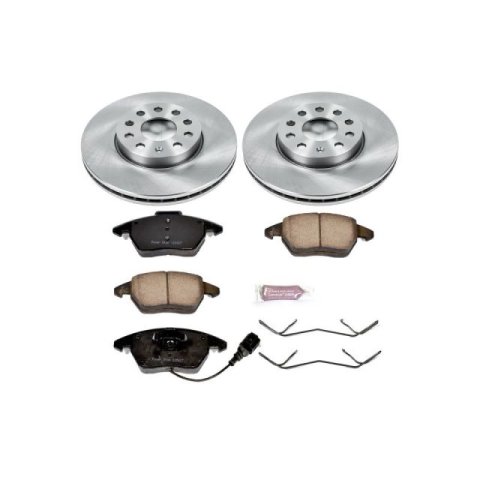 Power Stop 2012 Volkswagen Beetle Front & Rear Autospecialty Brake Kit (1x psbKOE5667, 1x psbKOE4623)