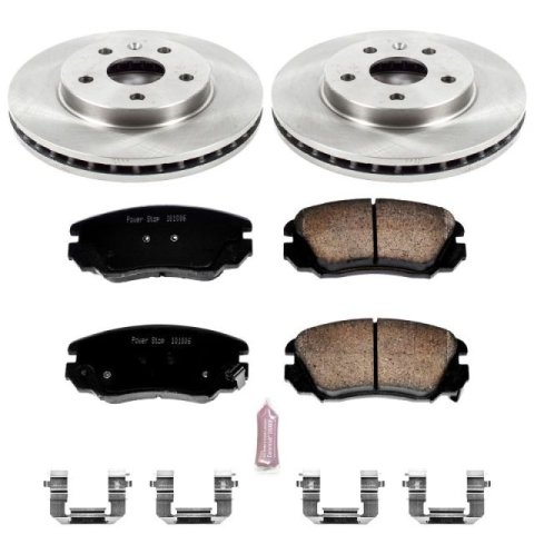 Power Stop 2011 Buick LaCrosse Front & Rear Autospecialty Brake Kit (1x psbKOE5522, 1x psbKOE5547)