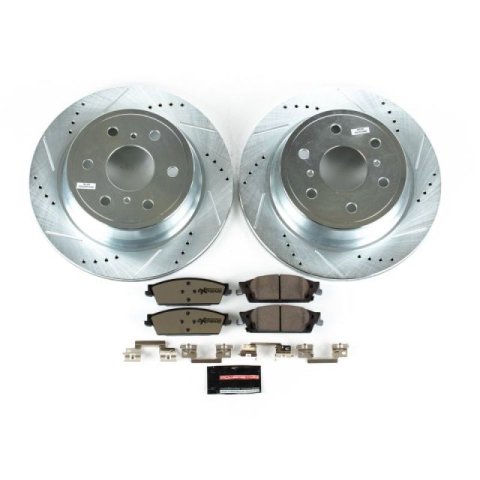 Power Stop 15-19 Cadillac Escalade Front & Rear Z36 Truck & Tow Brake Kit (1x psbK6562-36, 1x psbK2069-36)