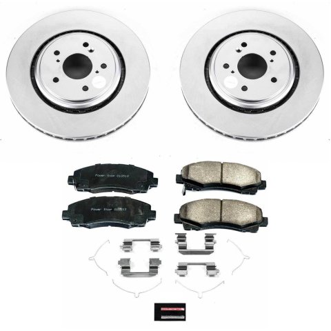 Power Stop 15-19 Acura TLX Front & Rear Z17 Evolution Geomet Coated Brake Kit (1x psbCRK7214, 1x psbCRK7216)