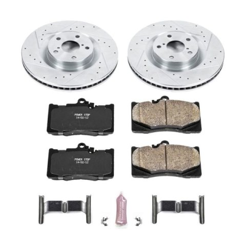 Power Stop 09-11 Lexus GS350 Front & Rear Z23 Evolution Sport Brake Kit (1x psbK2977, 1x psbK5868)