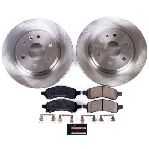 Power Stop 08-17 Buick Enclave Front & Rear Autospecialty Brake Kit (1x psbKOE4657, 1x psbKOE5262)
