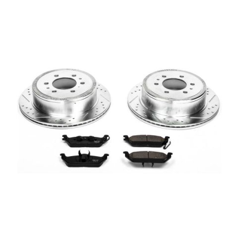 Power Stop 04-08 Ford F-150 Front & Rear Z23 Evolution Sport Brake Kit (1x psbK1943, 1x psbK1950)