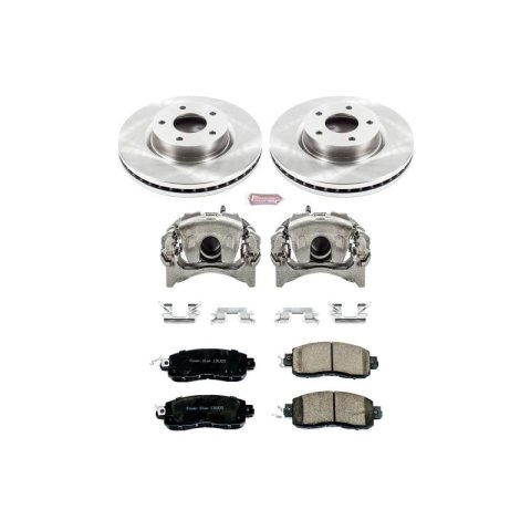 Power Stop 13-18 Nissan Altima Front & Rear Autospecialty Brake Kit w/Calipers (1x psbKCOE6494, 1x psbKCOE098)