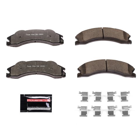 Power Stop 12-14 Chevrolet Silverado 2500 HD Front & Rear Z36 Truck & Tow Kit w/Calipers (Bundled Kit)