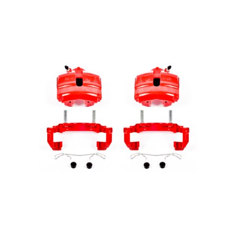 Power Stop 06-09 Audi A3 Front Z23 Evolution Sport Brake Kit w/Calipers (1x psbK2259, 1x psbS2974A)