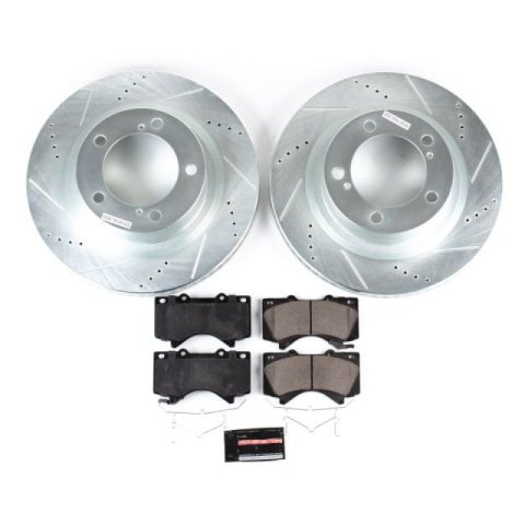 Power Stop 08-19 Toyota Sequoia Front Z23 Evolution Sport Brake Kit w/Calipers (1x psbS3274, 1x psbK2952)