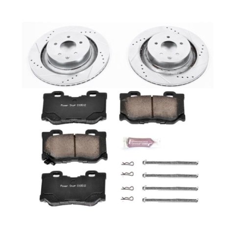 Power Stop 08-13 Infiniti G37 Rear Z23 Evolution Sport Brake Kit w/Calipers (1x psbS6182, 1x psbK4732)