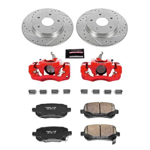 Power Stop 09-12 Dodge Journey Rear Z23 Evolution Sport Brake Kit w/Calipers (1x psbK4569, 1x psbS5176)