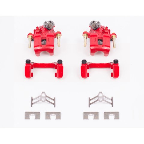 Power Stop 97-01 Honda Prelude Rear Z23 Evolution Sport Brake Kit w/Calipers (1x psbK1243, 1x psbS1612)