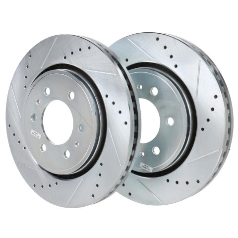 Power Stop 07-09 Ford Expedition Front & Rear Z23 Evolution Sport Brake Kit w/Calipers (1x psbK4682, 1x psbS5048, 1x psbK4683, 1x psbS5060)