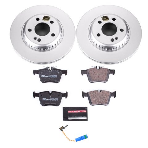 Power Stop 15-16 Mercedes-Benz C300 Front & Rear Euro-Stop Brake Kit (1x psbESK7963, 1x psbESK8047)