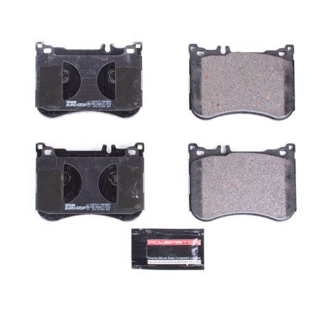 Power Stop 18-20 Mercedes-Benz S450 Front & Rear Eurostop Brake Kit (2x psbEBR1601EVC, 1x psbSW-1648, 1x psbESK8194, 1x psbESP2121)