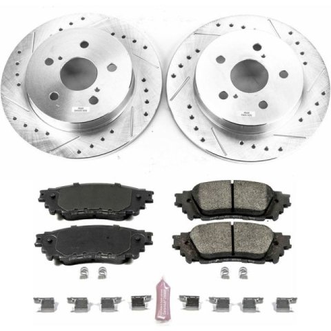 Power Stop 18-19 Toyota C-HR Front & Rear Z23 Evolution Sport Brake Kit (1x psbK7739, 1x psbK7890)