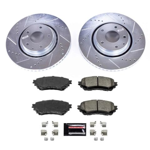 Power Stop 19-20 Mazda 6 Front & Rear Z23 Evolution Sport Brake Kit (1x psbK8068, 1x psbK8617)