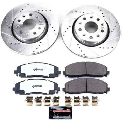 Power Stop 20-21 Jeep Gladiator Front & Rear Z36 Truck & Tow Brake Kit (1x psbK7940-36, 1x psbK8490-36)
