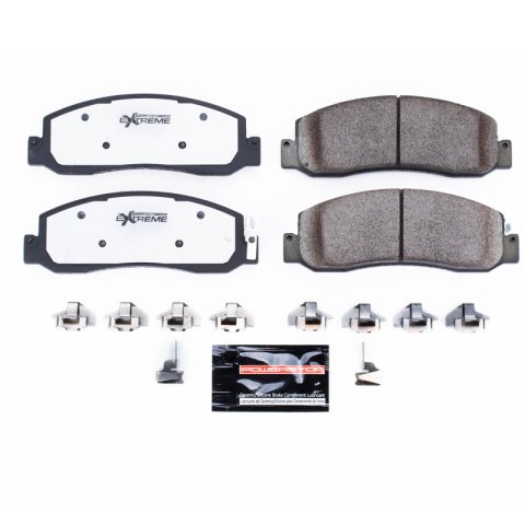 Power Stop 10-11 Ford F-350 Super Duty Front Z36 Truck & Tow Brake Kit (1x psbZ36-1333, 1x psbAR85107XL, 1x psbAR85107XR, 1x psbPBK067)