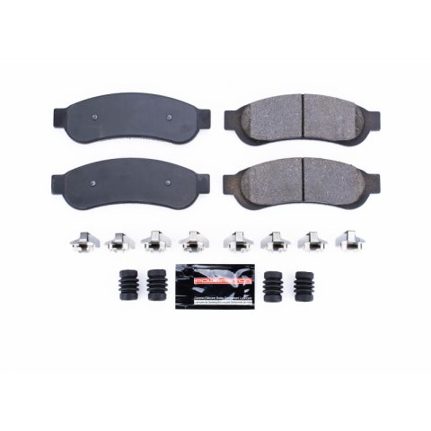 Power Stop 10-2012 Ford F-350 Super Duty Rear Z23 Evolution Brake Kit (1x psbZ23-1334, 1x psbAR85116XL, 1x psbAR85116XR)
