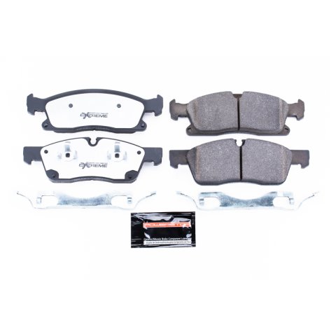 Power Stop 13-16 Mercedes-Benz GL450 Front Z36 Truck & Tow Brake Kit (1x psbZ36-1629, 1x psbSW-0510, 1x psbEBR1461XL, 1x psbEBR1461XR, 1x psbPBK065)