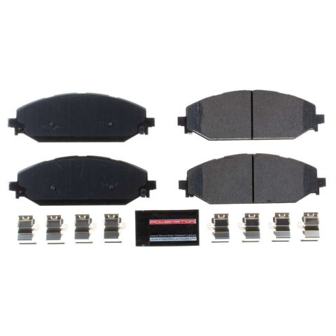 Power Stop 20-22 Ram 1500 Front Z23 Evolution Brake Kit (1x psbZ23-2179, 1x psbAR86004XL, 1x psbAR86004XR)
