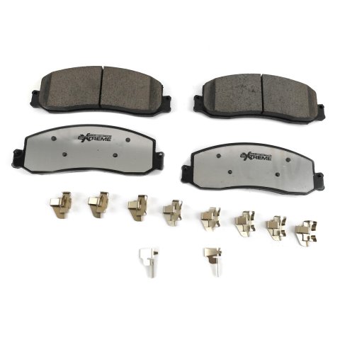 Power Stop 12-13 Ford F-250 Super Duty Front Z36 Truck & Tow Kit w/Cals (1x psbZ36-1631, 1x psbS5022, 1x psbAR85138XL, 1x psbAR85138XR)