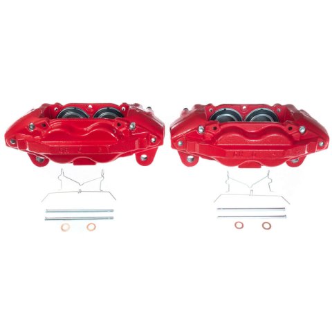 Power Stop 15-21 Toyota Tundra Front Z36 Truck & Tow Kit w/Cals (1x psbK2952-36, 1x psbS7342)