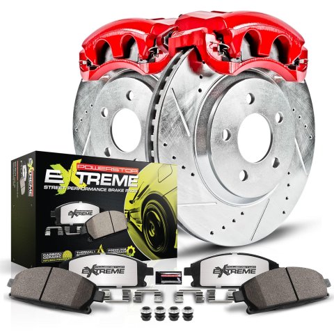 Power Stop 15-21 Lexus RC350 Front Z26 Street Kit w/Cals (1x psbS3336, 1x psbK6355-26)