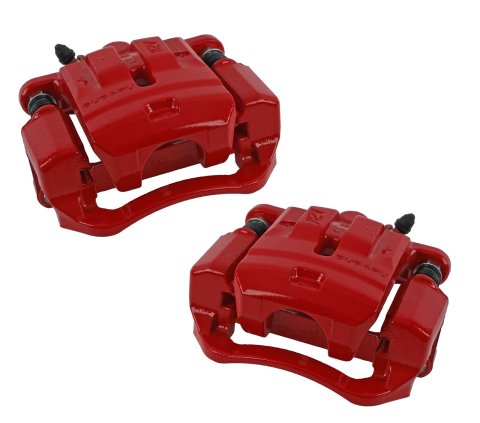 Power Stop 10-14 Subaru Outback Front & Rear Z26 Street Warrior Brake Kit w/Calipers (1x psbK285-26, 1x psbK5883-26, 1x psbS3348, 1x psbS6376)