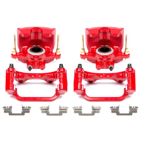 Power Stop 15-20 GMC Yukon XL Front and Rear Z36 Truck & Tow Kit w/Cals (1x psbK6562-36, 1x psbK2069-36, 1x psbS5030, 1x psbS4918A)