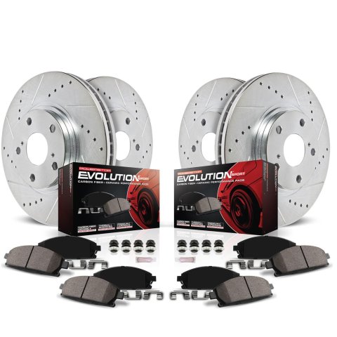 Power Stop 19-22 Ram 3500 Front and Rear Z23 Evolution Brake Kit (Bundled Kit)