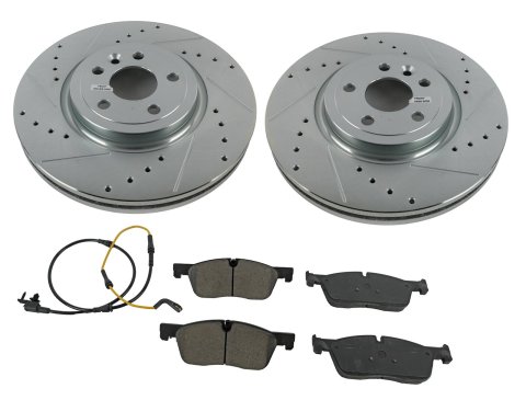 Power Stop 17-20 Jaguar F-Pace Front and Rear Z23 Evolution Brake Kit (1x psbK8208, 1x psbK8206)