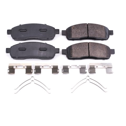 Power Stop 06-08 Lincoln Mark LT Front Semi-Coated Rotor Kit (1x psb17-1011, 2x psbAR8594SCR)
